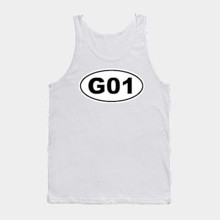 G01 Chassis Code Marathon Style Tank Top